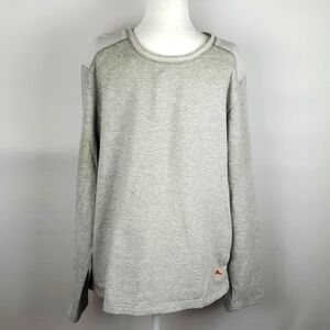 Tommy Bahama Cozy Loungewear Gray Sweatshirt Size Large